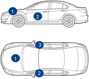 Инструкция за намиране на кода на боята за CITROEN – изображение 1