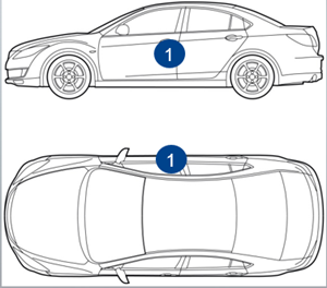 Инструкция за намиране на кода на боята за SUBARU – изображение 1